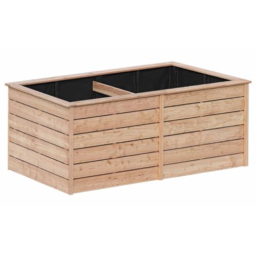 Mega Holz Hochbeet Jacques XL 1700 Liter aus Lärchenholz 206x103x80 cm Kräuterbeet Gemüsebeet Blumenkasten Garten Pflanzbeet Naturbelassen Mega Holz Hochbeet Jacques XL 1700 Liter aus Lärchenholz 206x103x80 cm Kräuterbeet Gemüsebeet Blumenkasten Garten Pflanzbeet Naturbelassen