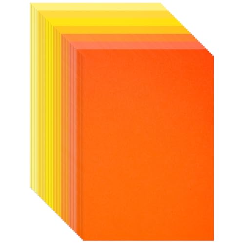 Construction Paper 8.5x11 in 70 Sheets Set of 7 Colors 178GSM/65LB Heavyweight Construction Paper Crafts Arts School Classroom Art Supplies Assorted Colors Bulk Paper