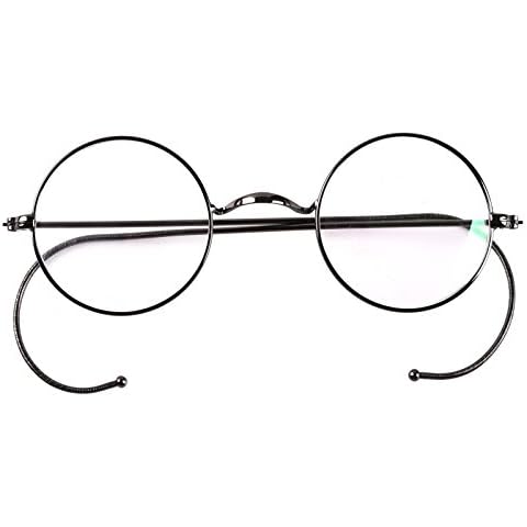 Agstum Retro Small Round Eyeglasses Frame Cover