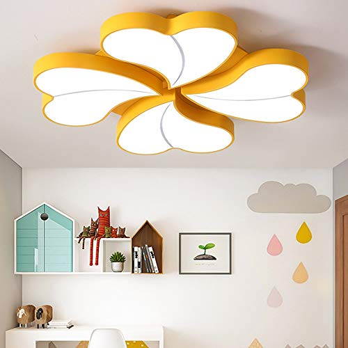 Chandelier LED trèfle à quatre feuilles comme plafonnier moderne pour chambre - 6