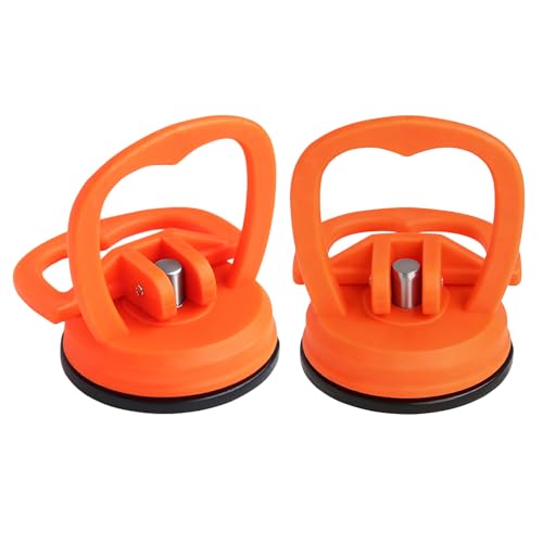 Kit de réparation de bosses de voiture - Lot de 2 ventouses - Outil de débosselage pour la réparation rapide des bosses de voiture, pour enlever les bosses ainsi que pour soulever le verre, le