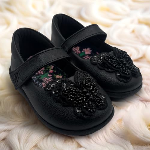 Image of KazarMax Baby Girls Lightweight | Casual Ballet Flat Ballerina 9 Month to 48 Month