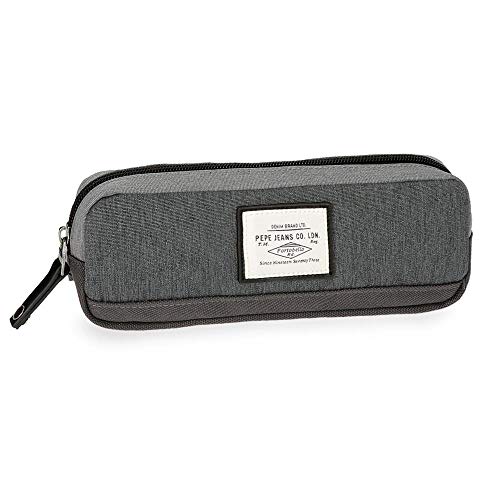 Estuche Pepe Jeans Roy gris