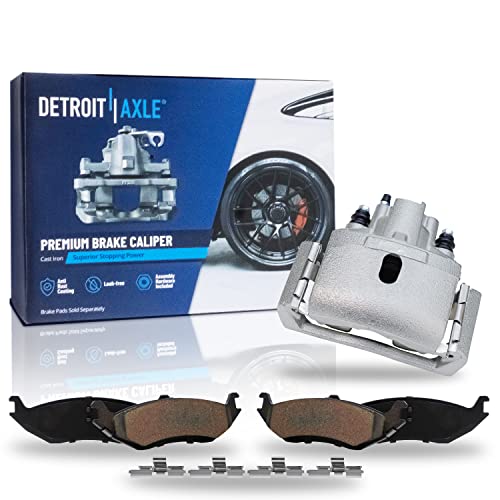 Image of Detroit Axle - Rear Brake Pads Left Disc Caliper Replacement for 2004-2009