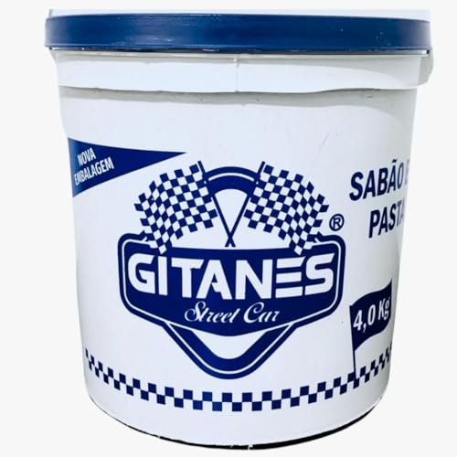 Sabão Em Pasta Gitanes 4Kg Para Remoção Leve E Pesada (Desengraxante)