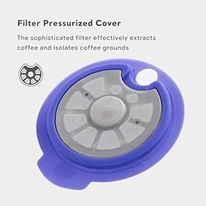 Bosch coffee capsule refillable reusable pod capsule stainless steel coffee filter for bosch series coffee machine 200ml  urban country home decor