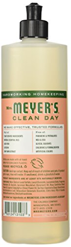 Image of MRS. MEYER'S CLEAN DAY Liquid Dish Soap, Geranium, 16 Fluid Ounce