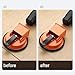 Floor Gap Fixer Tool, Heavy Duty Floor Gap Fixer Suction Cup Tool, Laminate Flooring Suction Cup Tools for Gaps, Vinyl Floor-Gap Repair Tools for Laminate, Wood, Tile & Vinyl Flooring (Hammer)