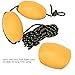 Marine Rope Tow Line,8.5m/27.89ft Buoy Ball Float Leash and Stainless Steel Hook for Lake River Ocean Anchoring Fishing Drift Anchors System (Double Ball Yellow and Black Rope Set)