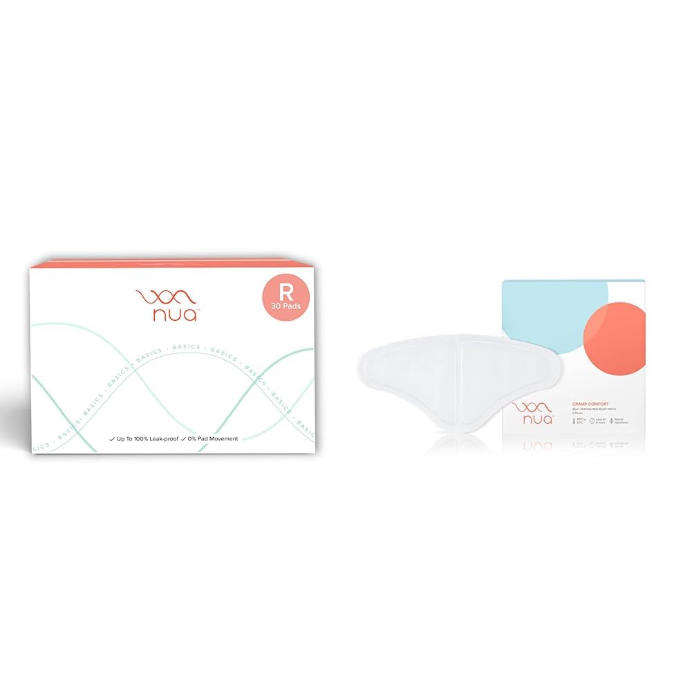 Nua Ultra Thin Rash Free Leak Proof 30R Sanitary Pad & Everyday Super Thin Panty Liners (Pack of 48) Combo | Higher Absorbency | Soft Top layer | Toxic-Free | Balances pH | Unscented (B0CBPY1S2D) Amazon Price History, Amazon Price Tracker