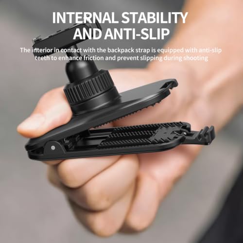 Image of MOBILIFE Magnetic Backpack Camera Clamp for DJI Osmo Action 6 /Nano