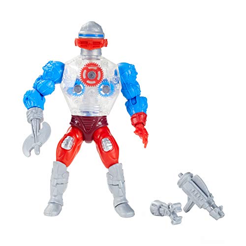 Masters of the Universe GRX00 - Origins Roboto Actionfigur, ca. 14 cm große Actionfigur, Figuren zum Spielen und Sammeln, Geschenk für 6- bis 10-Jährige und erwachsene Sammler – Bild 6