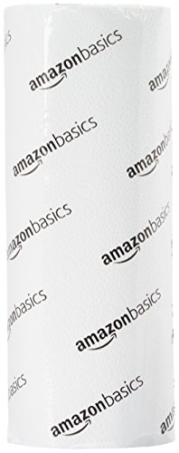 Amazon Basics Perforated Paper Towel Rolls for Businesses - White, 2-Ply, 30-Pack