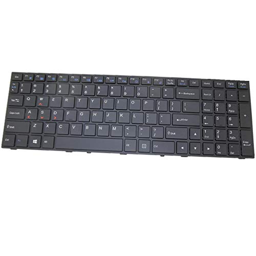 Clavier portable Clevo P671SA P671SE P671SW noir éclairé pour travailler la nuit