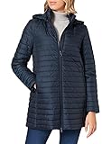 Longitud: 78 cm Geox W ASCYTHIA Chaqueta Mujer, Azul (Gothic Blue), 44