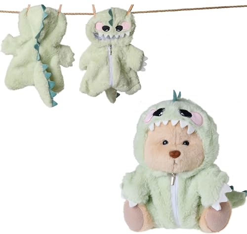 Galilea® Bobbie Bear - Ensemble de vêtements pour Bobbie - Ours Non Inclus - Cadeaux Originaux pour Femme (Dinosaure Vert)