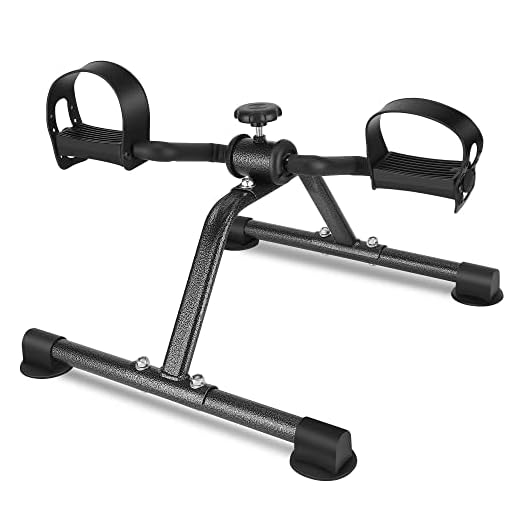 Pedal Exerciser mini Exercise Bike Foot Peddler for Leg and Arm Rehab Workout