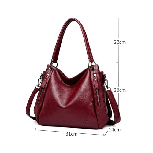 Shoulder bag Large Capacity Leather Handbags for Women Stylish Crossbody Tote Bag for Travel and Everyday Use2