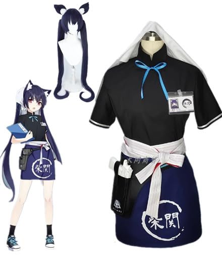 Amazon.co.jp: ブルーアーカイブ ブルアカ黒見セリカコスプレ衣装 ＋