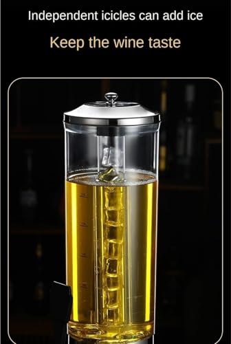 Distributeur de boissons rose 3L pour table et fêtes de dimensions 22 x 61 cm