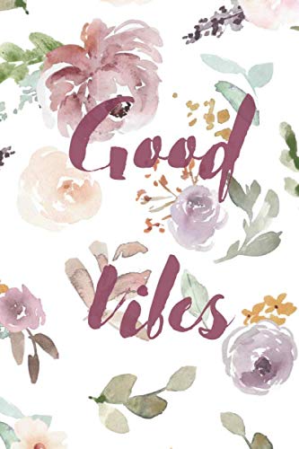 Notebook format A5 100 pages numérotées "Good Vibes": Choisissez d'autres modèles en suivant le lien auteur (k/s production s).