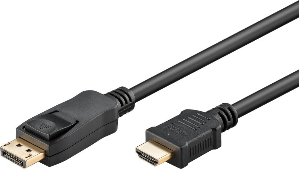 Cable DisplayPort a HDMI 8K 60 Hz, Solo de DP a HDMI, Conectores Dorados 3m