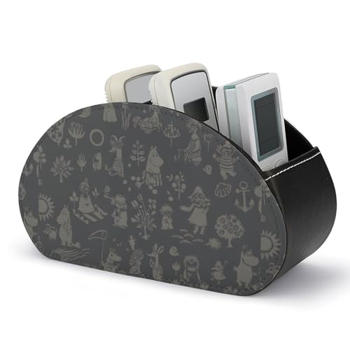 ムーミン リモコンスタンド リモコンラック ペン立て 家庭用収納ボックス 多機能収納ボック 卓上小物収納ケース デスクペンホルダー オフィス収納ホルダー リモコン置き 化粧品収納 コーヒーテーブル ドレッシング 人気