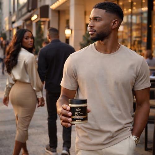 Image of KXNG Cosmetics Organic Shea Body Butter - 4oz | Luxury Body Cream for Women & Men with Shea, Cocoa, Mango & Coconut Oil | Deep Moisturizing Care for Hands, Feet & All Skin Types - BDE XXL
