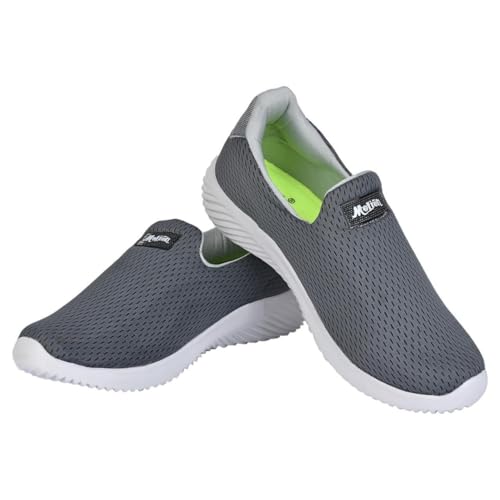 Image of Men's Walk & Run Slip-On Shoes - Lightweight Comfort & Style