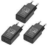 Cargador USB de pared, 3 unidades, 5 V, 1 A, cargador compatible con iPhone 11 XS Max XR X 8 7 6, Samsung, Huawei, Xiaomi, Android