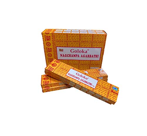 YesMandala Incienso Goloka - Nag Champa - 4 Cajas x 15g Cover