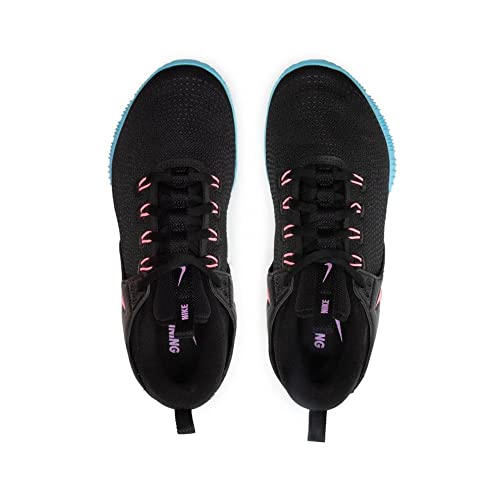 Nike Air Zoom HyperAce 2 SE Men's Volleyball Shoes (DM8199-064, Black/Sunset Pulse/Lagoon Pulse/Multi-Color) Size 7.53