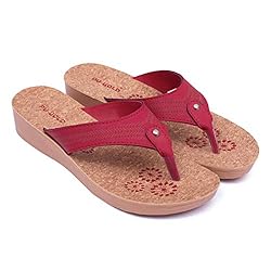 ASIAN VX-101 Girls Shoes for Women | Ladies Chappal for Women Stylish Flat Heels Slippers for Women | Perfect Walking