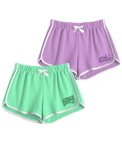 Image of SHODOX 100% Cotton Women Casual Shorts - Printed Short for Gym, Yoga, Cycling, Dance, Summer - Regular Fit (Pack of 2)