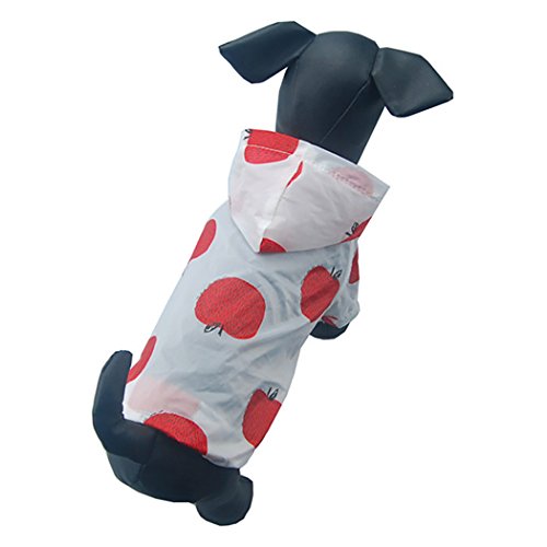 Moletom com capuz Legendog Summer Dog com estampa de cachorro e frutas, proteção solar, roupas para