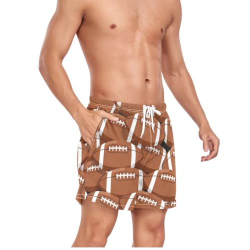 Traje de baño de secado rápido masculino con pantalones cortos fútbol 5