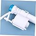 DOITOOL Adjustable Retractable Inlet Valve for Toilets Push Button Flush Mechanism Easy Installation Bathroom Tool Compatible with Various Toilet Models Quiet Operation and Float