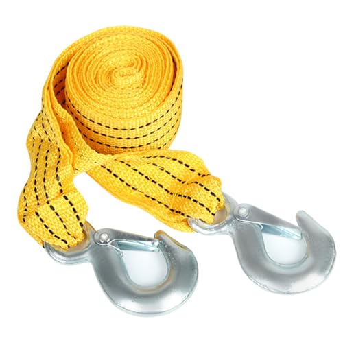 Miskall Cuerda de Remolque Resistente 3 toneladas camión Remolque Coche Emergencia automóvil Equipo de Seguridad 3 Metros