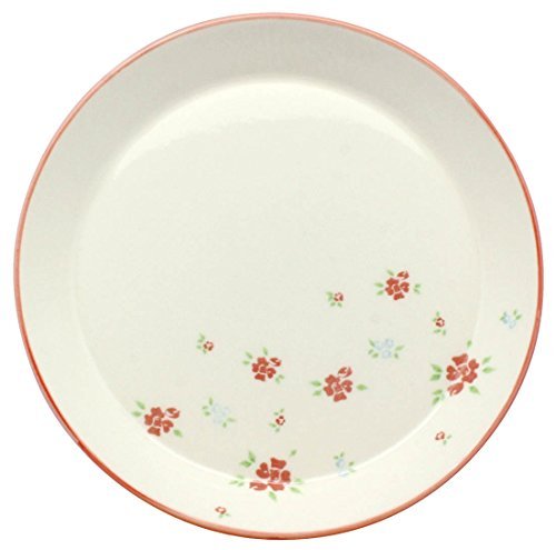 Santhia Red 16cm Piccolo Piatto Porcelain Fatto in...