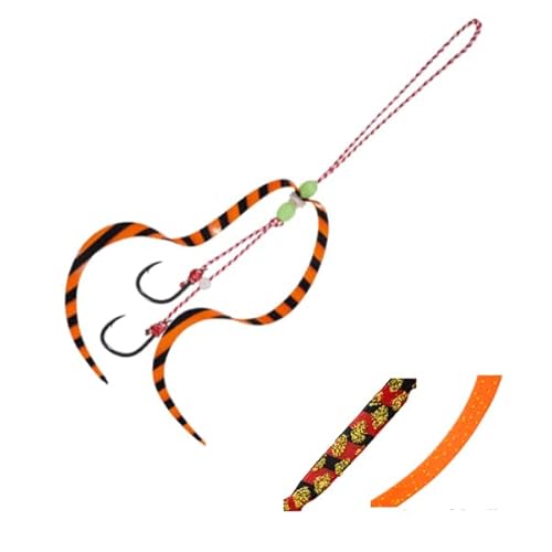 メジャークラフト レッドバック 鯛乃実 カスタムセット スリムC+標準鈎 TMRBSET-CUL #6レッドゼブラ