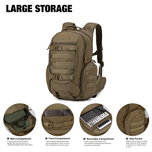 Mardingtop 28L Rucksack Taktischer Trekkingrucksacke Rucksäck Outdoor Wanderrucksäcke für Camping Wandern Reisen - Image 5