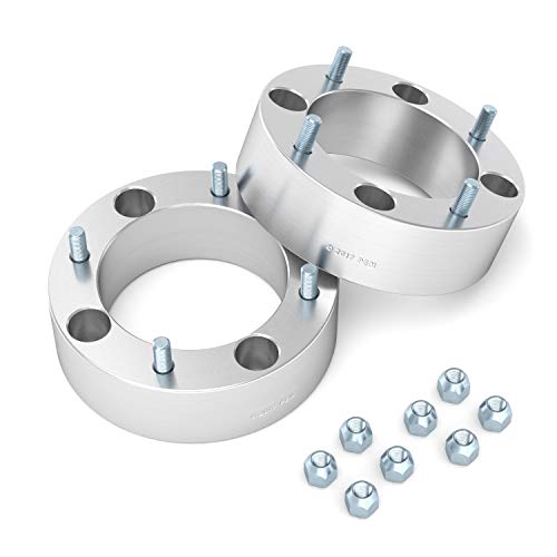 Rocktrix - 2 Inch Atv Wheel Spacers (4X137, 110Mm Bore, 10X1.25 Studs And Cone Seat Nuts) Compatible With Kawasaki Can-Am Bombardier (Read Listing For Year Model) Utv Silver V3 50Mm 4Pcs #TOP4