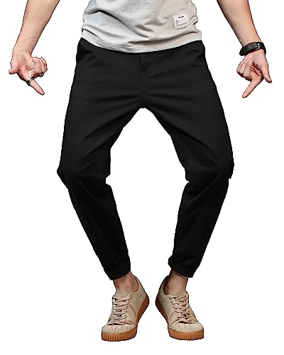 Men's Slim-Fit Casual Stretch Flat Front Khaki Pant Standard and Big & Tall Sizes Chino Pant4