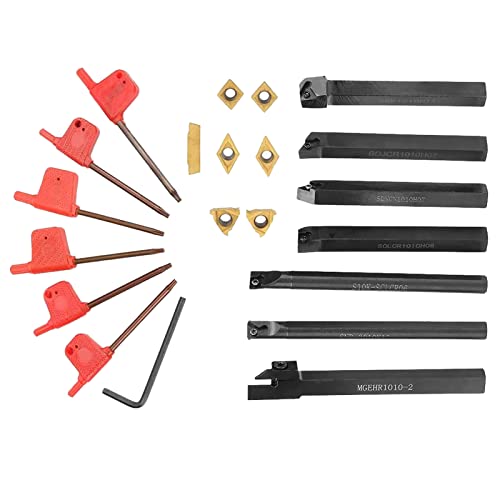Set completo de herramientas para torno de 7 herramientas mini miniatura 3