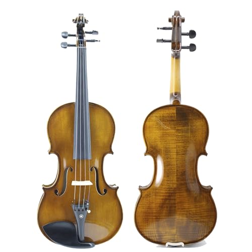 Violino O violino pintado feito a mão dos acessórios de ébano modelou o violino 3/4 4/4 1/2 tamanho