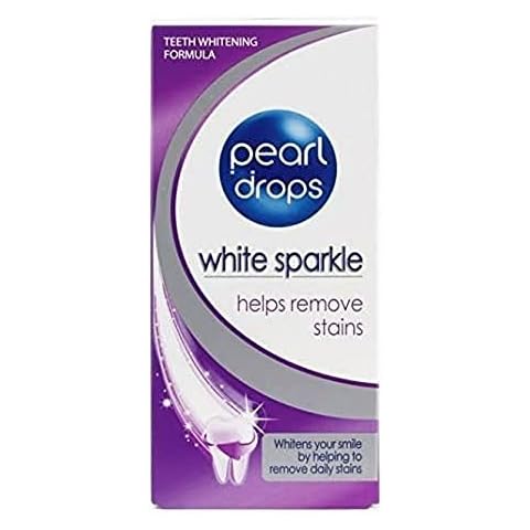 Pearl Drops Toothpolish White Sparkle Helps Remove Stains 50ml Cover