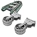Jiawu Inflatable Boat Launching Wheels, Marine Flip Up Dinghy Wheels Nylon Ribs Towing Wheels Dinghy Wheeler for Boat Trailer Trolly Weighing Under 250 Pounds