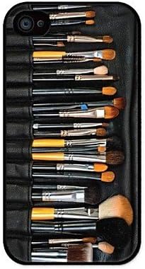 Makeup Brush Pattern Plastic Hard Case for iPhone 5/5S