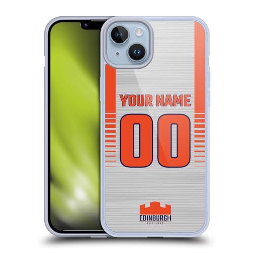 Coque gel Apple iPhone 14 Plus Edinburgh Rugby coutume personnalisé