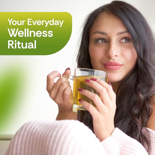Image of Flurys Organic Green Tea Natural - Certified Organic Green Teabags | Detox & Antioxidant-Rich Wellness Tea | 25 Tea Bags